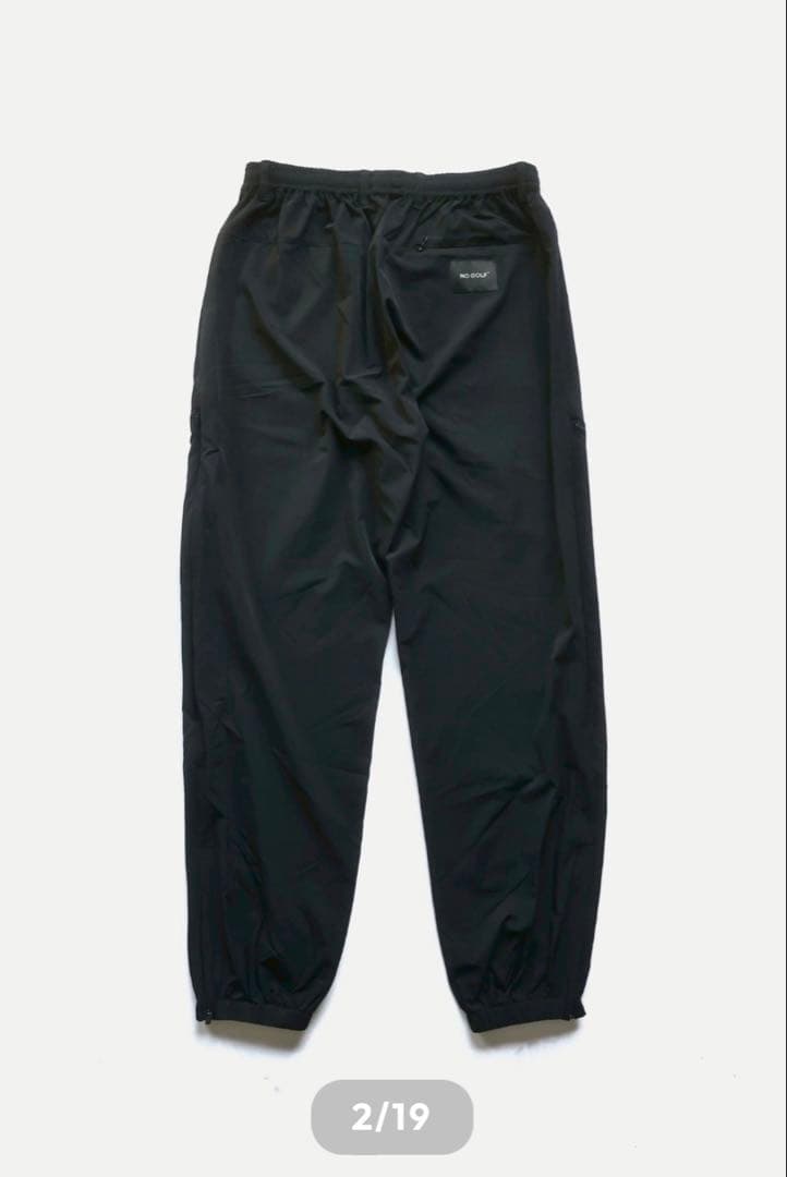 NO GOLF ブラックパンツ　clubhaus