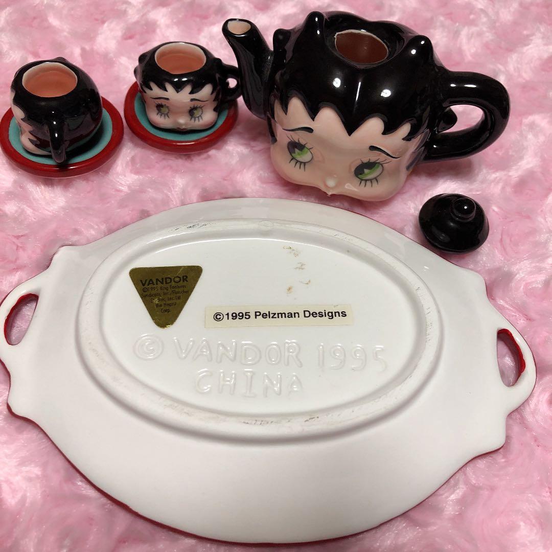 希少☆90s ベティブープ　ミニチュアティーセット