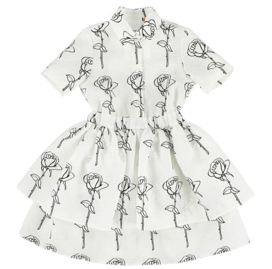 ワンピース CAROLINE BOSMANS DRESS POPPY SOFT ROSE