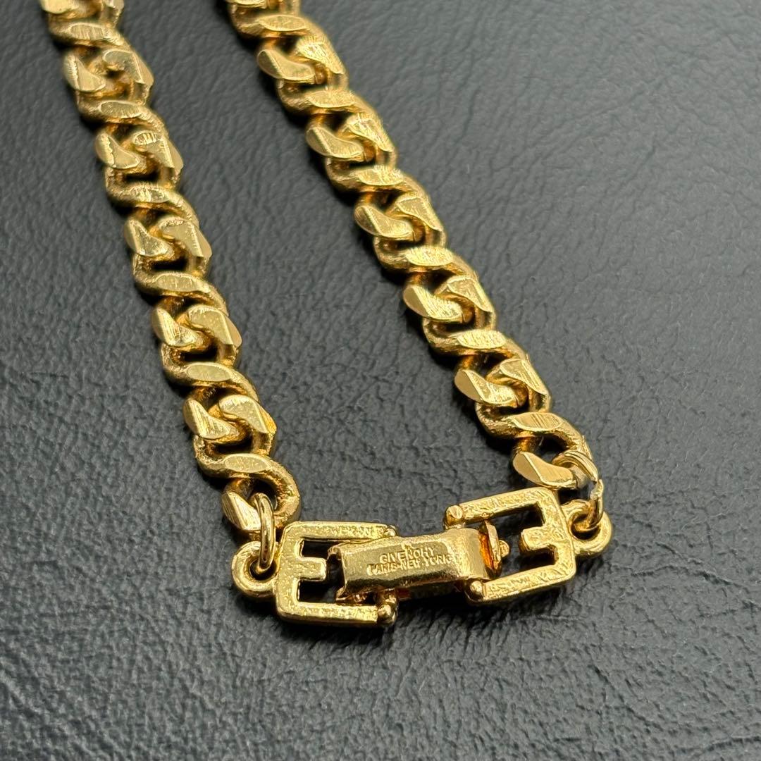 GIVENCHY ジバンシー ネックレス ゴールド 喜平