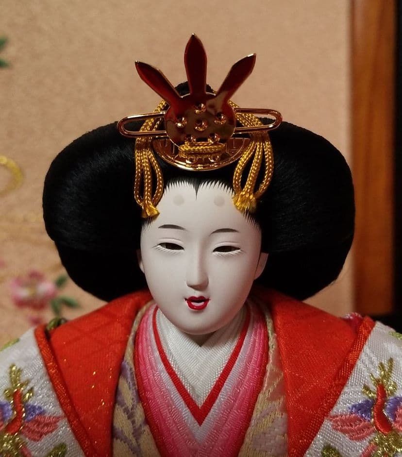 雛人形　平飾りセット　コンパクト