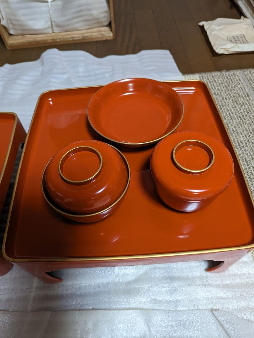 漆器 輪島塗 高級 セット 木箱入り