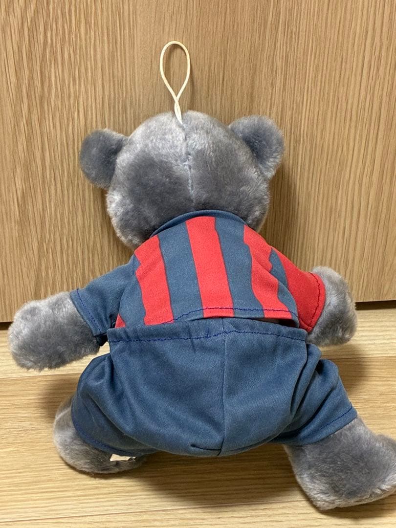 FCバルセロナ　クマ　ぬいぐるみ　2006年購入　バルサ