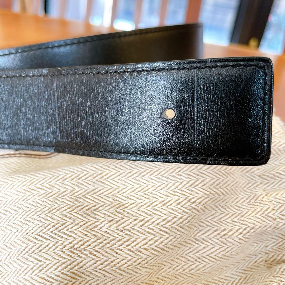 ☆極美品☆HERMES エルメス　ベルト　メンズ　リバーシブル　黒×茶
