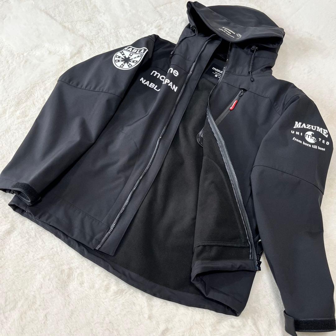 MAZUME×NABLA ウインドカットジャケット　ブラック　L