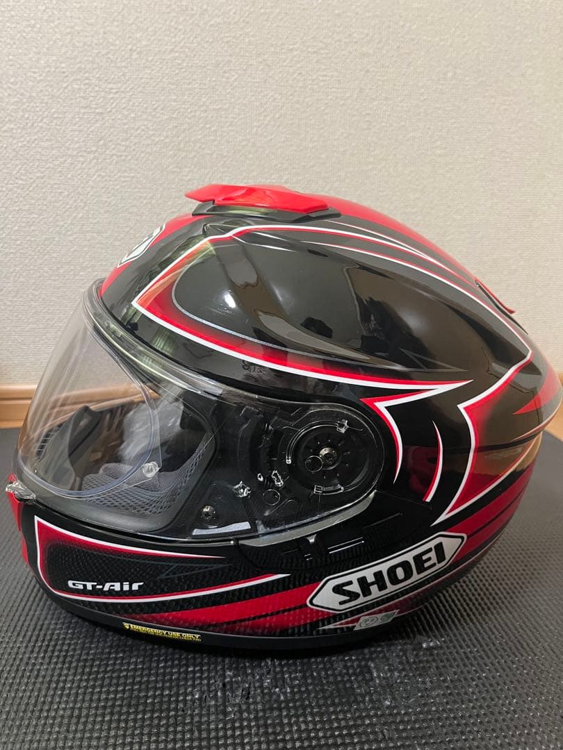 SHOEI GT-Air フルフェイスヘルメット ブラック/レッド
