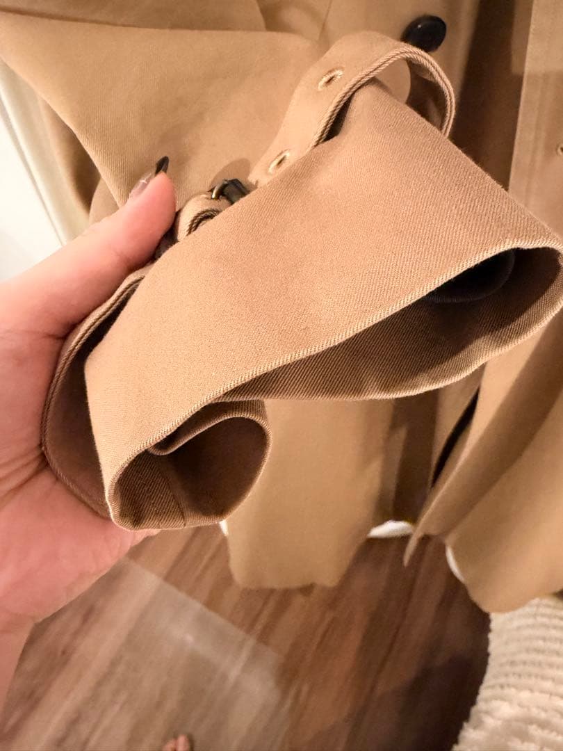 極美品　HYKE トレンチコート BIG FIT サイズ2