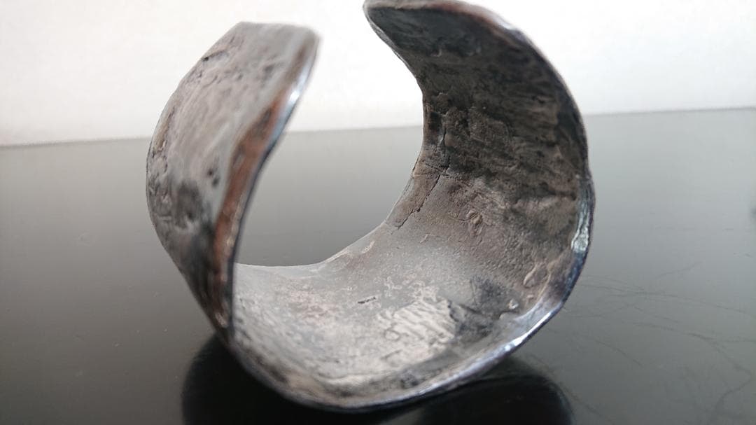 シルバー バングル  ビンテージ 重量約240g