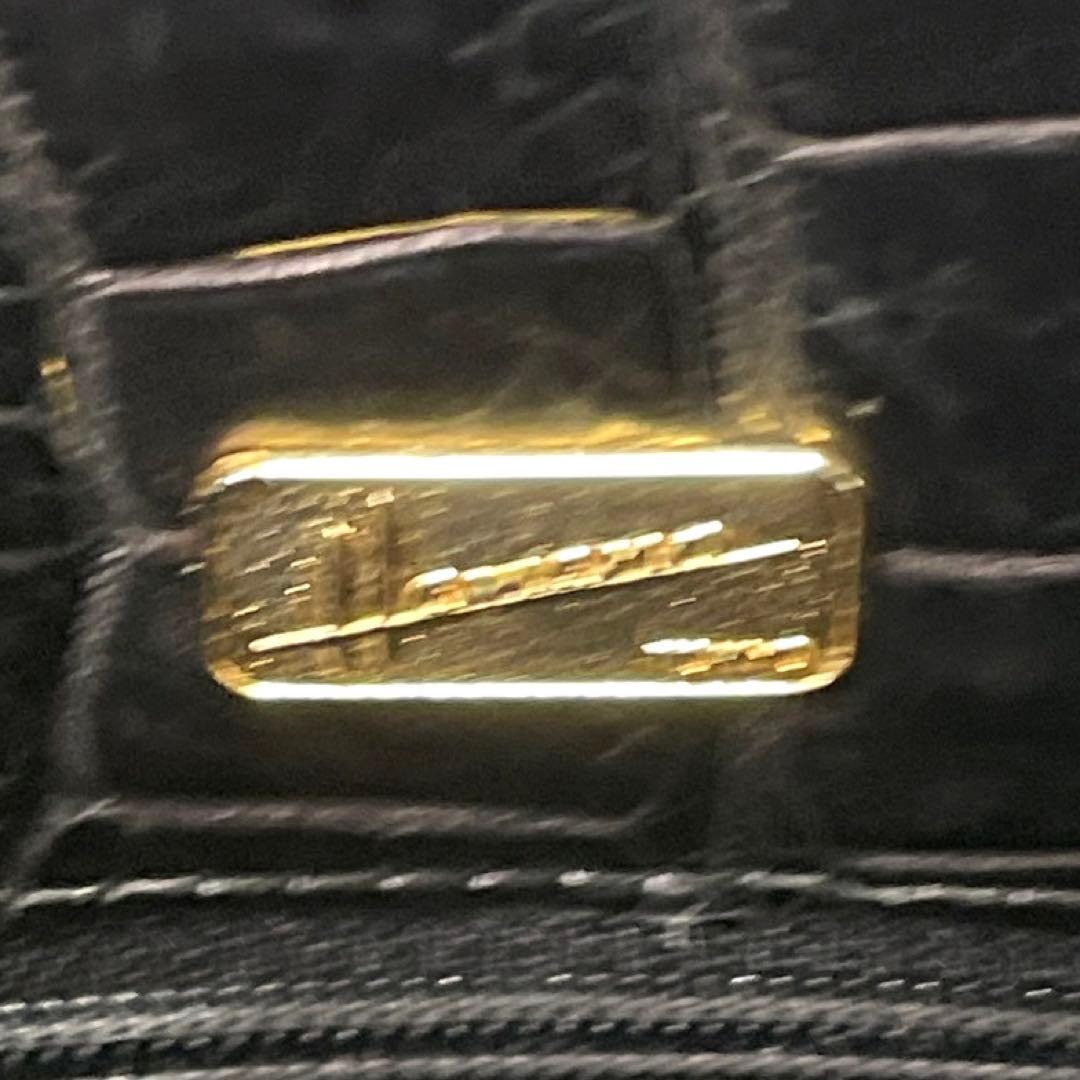 専用品HAMANO 濱野皮革工藝 クロコダイル ゴールド金具 トートバッグ