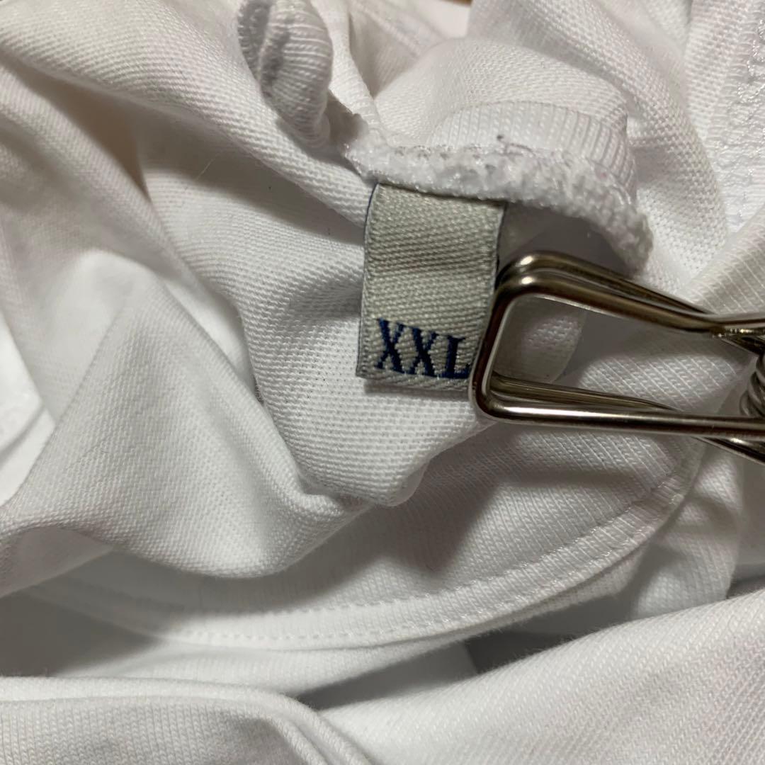 極美品　モンクレール　ロンT 長袖Tシャツ　ホワイト　XXL国内正規品4S169