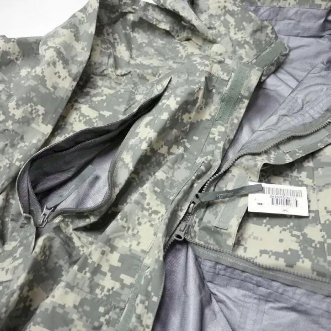 デッド？ECWCSミリタリー米軍レイン ジャケット パーカーM軍物デジカモ迷彩