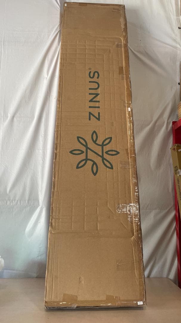 ZINUS メタル ベッドフレーム ダブル Tom l Platform
