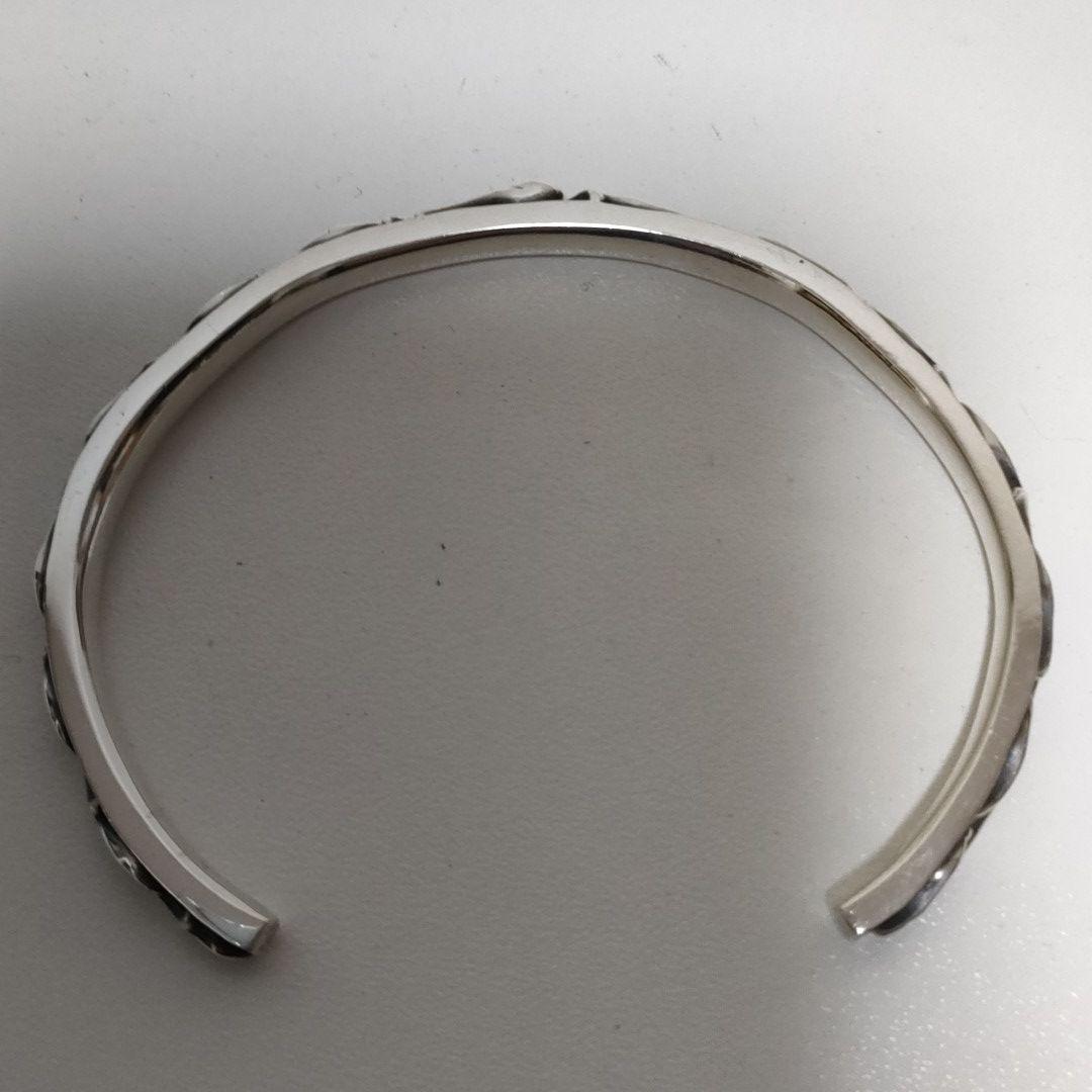 AQUA FORTIS アクアフォルティス バングル ブラックジルコニア 925