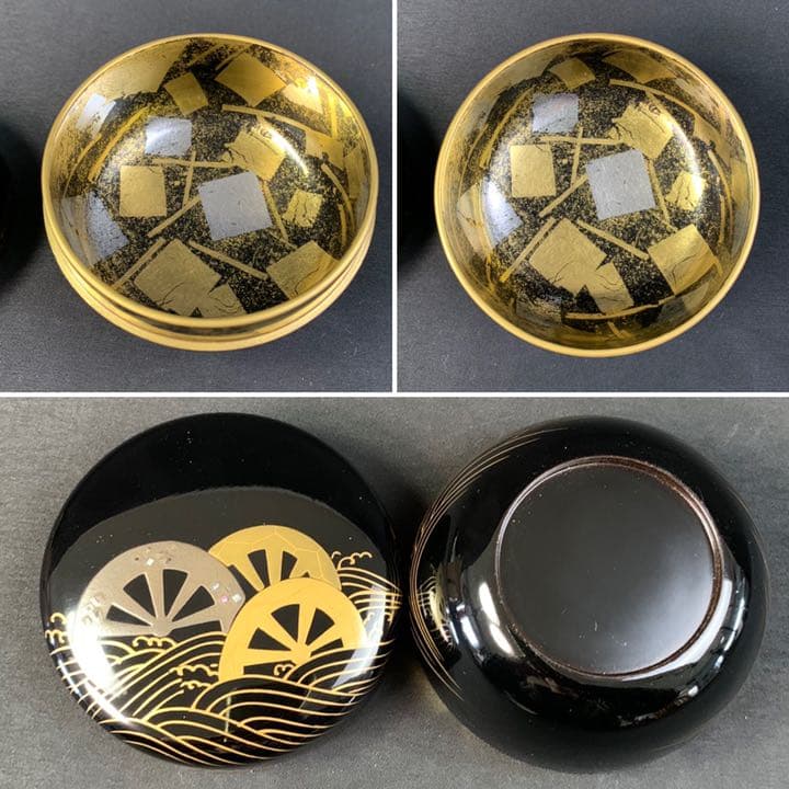 D118 送料無料　平棗　車流　祥鳳　茶道具　茶室　蒔絵