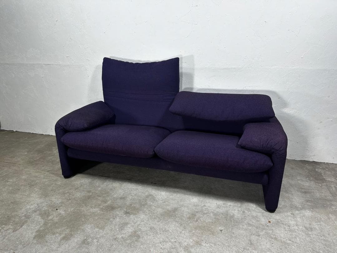 『Cassina』カッシーナ 2人掛けワイド ラブソファ 2P RWso67