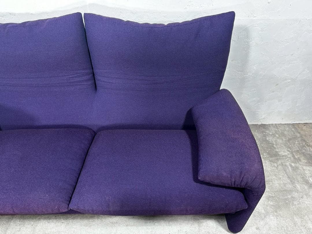 『Cassina』カッシーナ 2人掛けワイド ラブソファ 2P RWso67