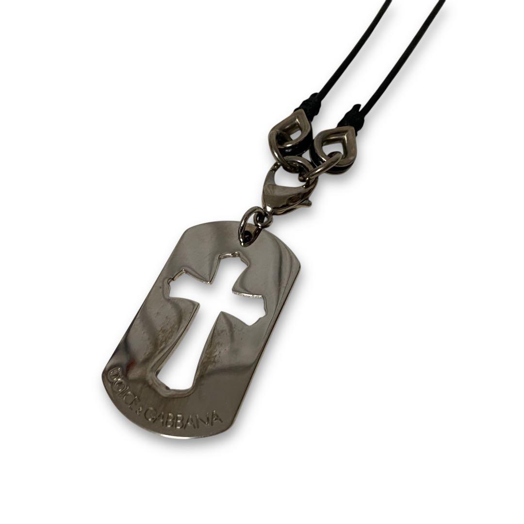アクセサリー DOLCE & GABBANA cross dog tag necklace
