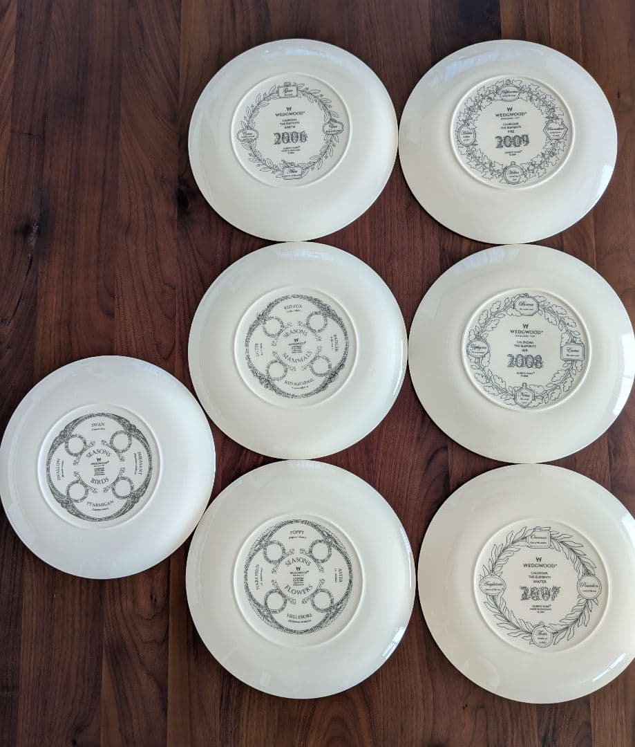 カレンダープレート（2003〜2009）7枚セット※単品購入可能