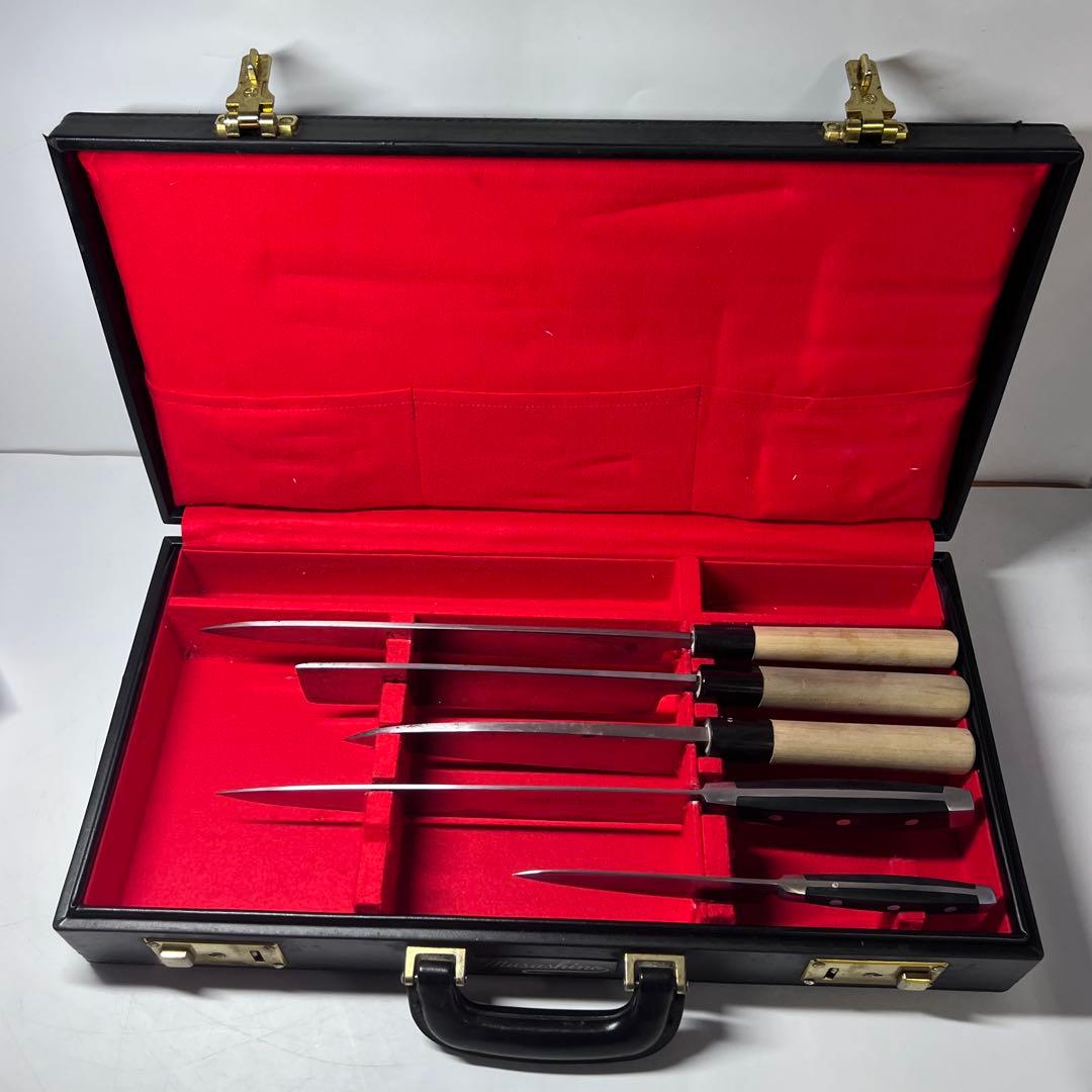 武蔵野 木屋 GOLDHAMSTER ゴールドハムスター 包丁セット ５本セット