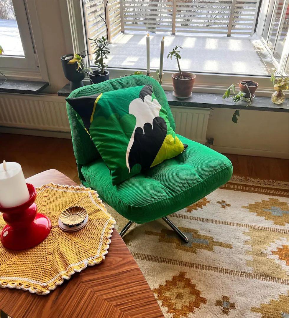 {新品※未開封}ディヴリンゲ イケア 回転パーソナルチェア 椅子 ソファ
