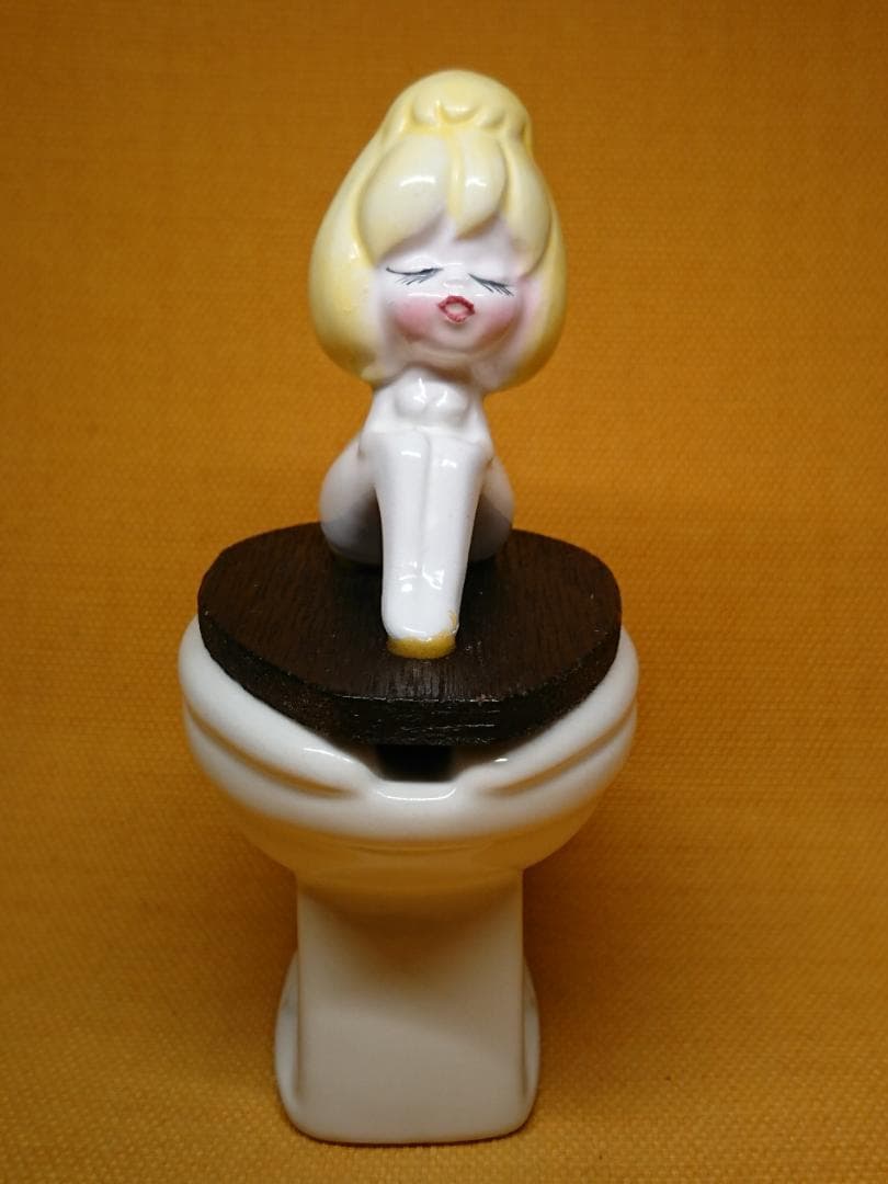 【美品】ビンテージ　人形　陶器　置物　インテリア　工芸品　美術品　A2934