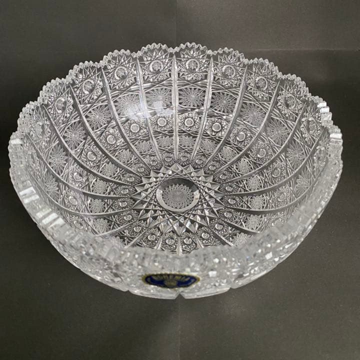 ボヘミアグラス 500PK 深鉢（直径約20.4cm）