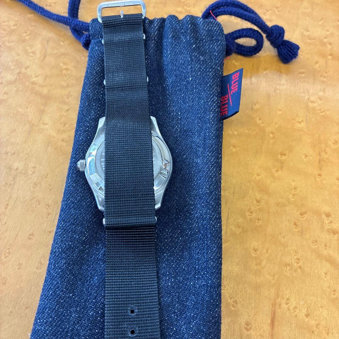 BLUE BLUE ミリタリーウォッチ　自動巻