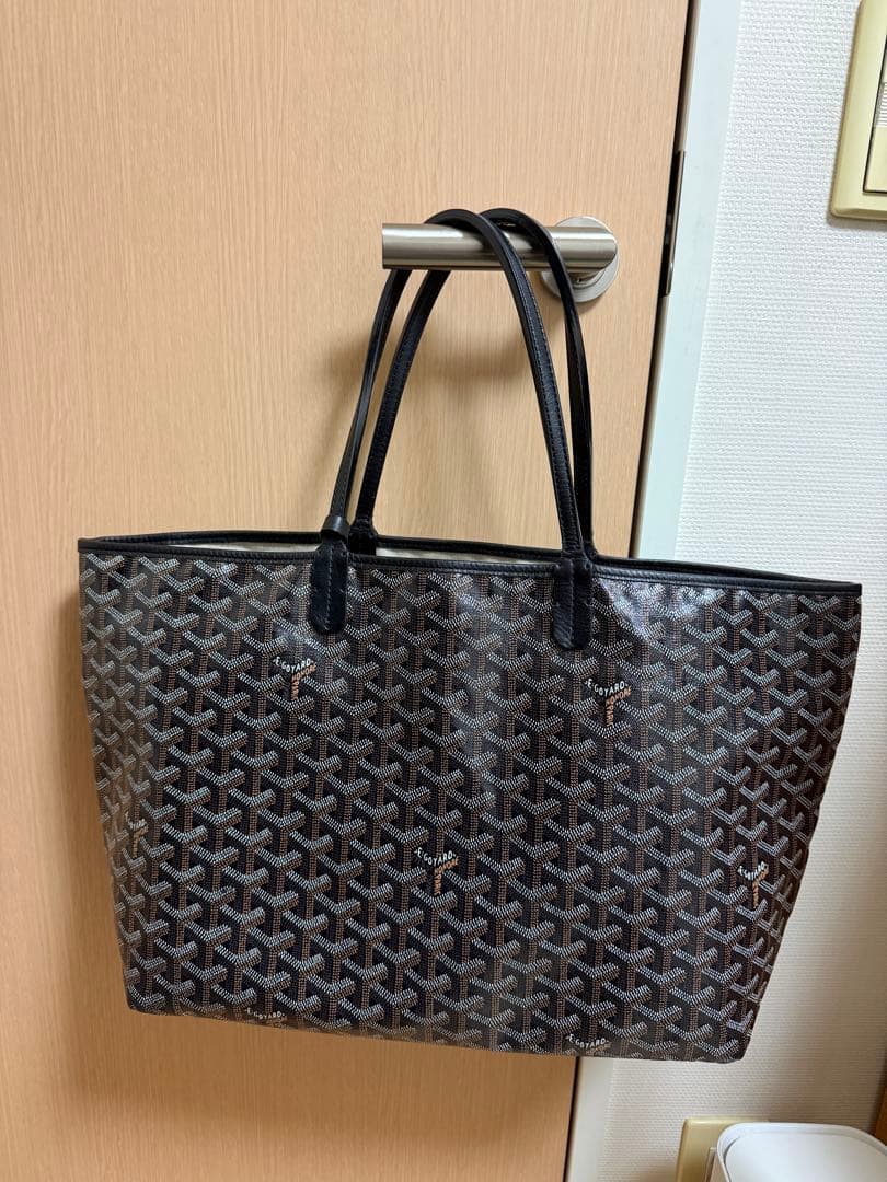 ゴヤール　サンルイPM トートバック　ブラック