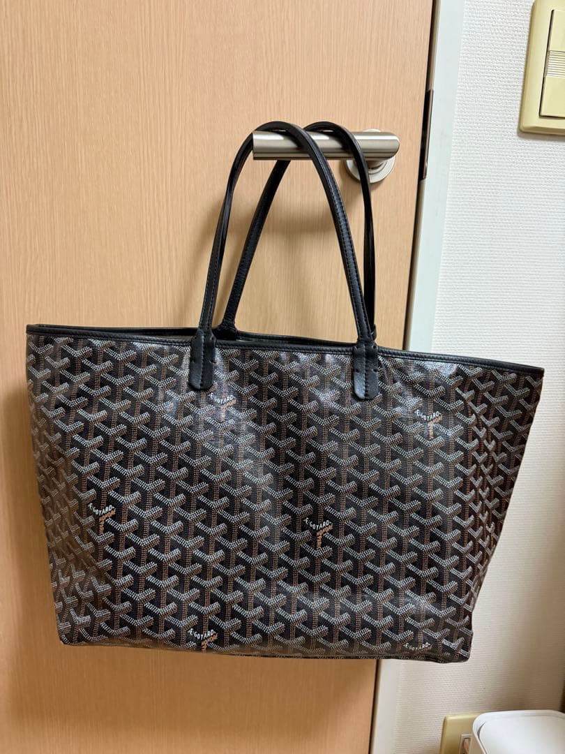ゴヤール　サンルイPM トートバック　ブラック