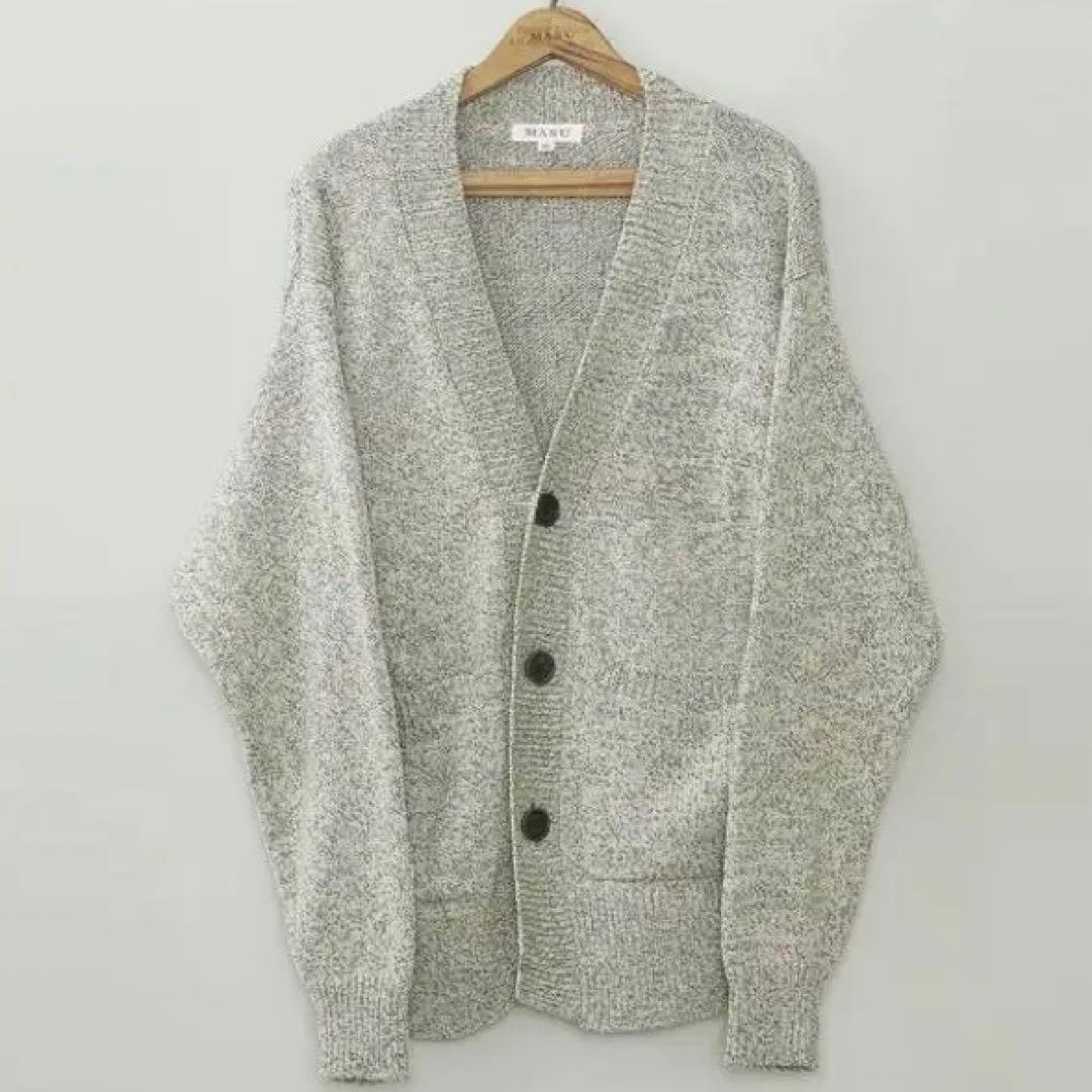 Y*u様 MASU MELANGE LOOSE CARDIGAN