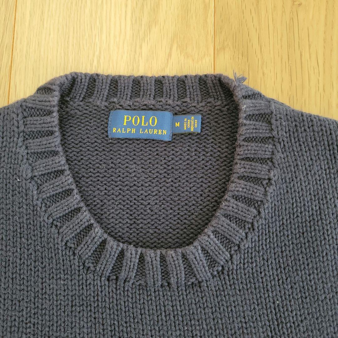 Polo Ralph Lauren ネイビー セーター M