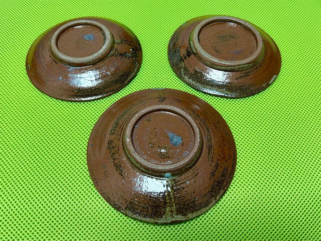 【新品】竹富島五香屋　みんな文　五寸平皿３枚セット