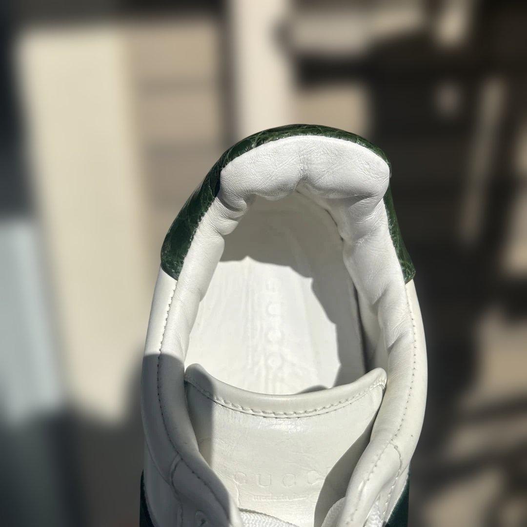 グッチ　シェリーライン　クロコ型押し　スニーカー　GUCCI シューズ　GG