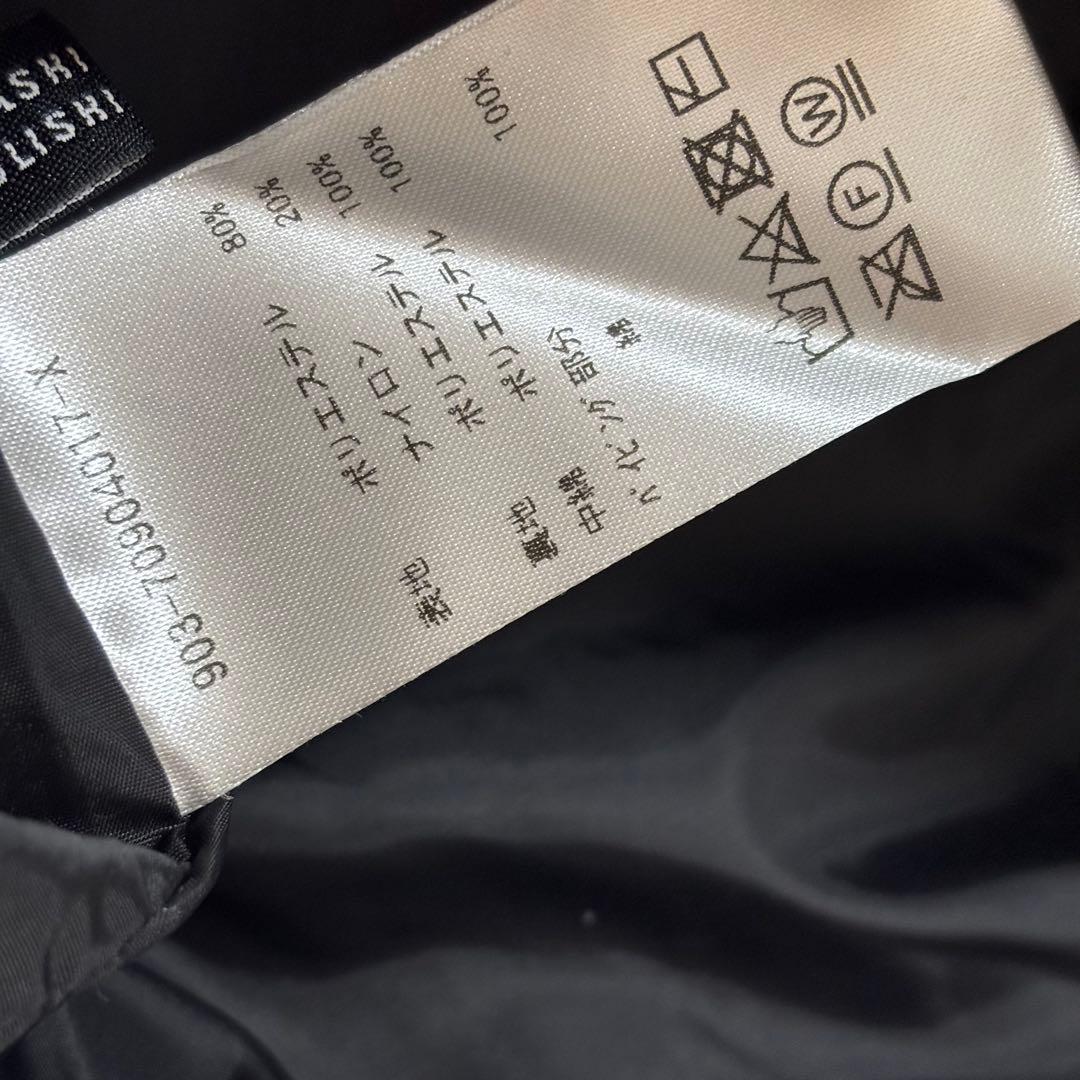 北欧暮らしの道具店　よしいちひろ　キルティングベスト　黒