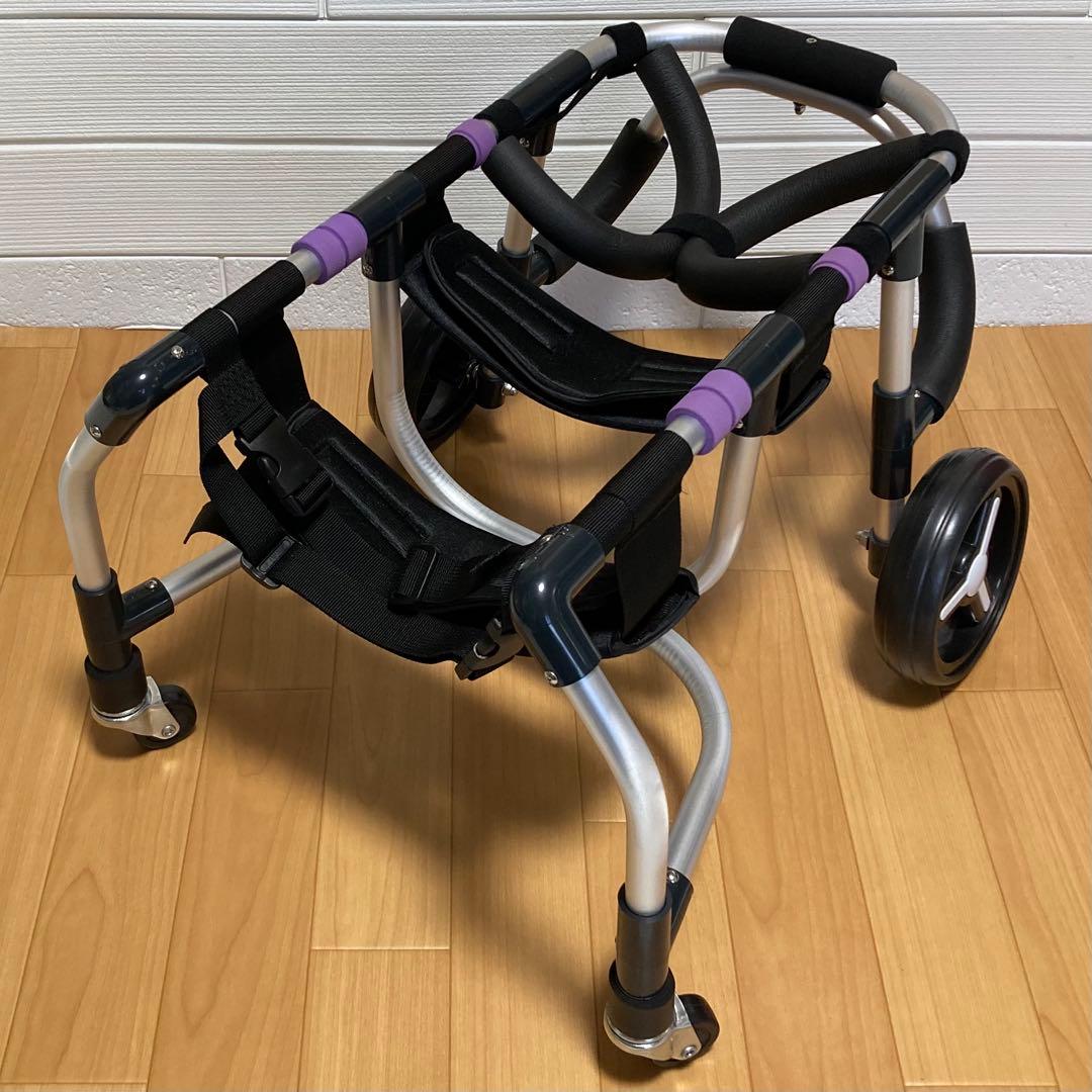 たぬきページ■中型犬用4輪　犬の車椅子　犬の歩行器　+オプション