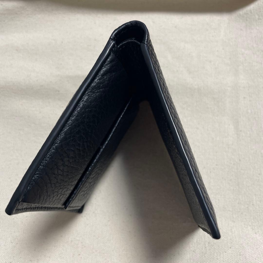 BALLY 二つ折り財布 黒 レザー