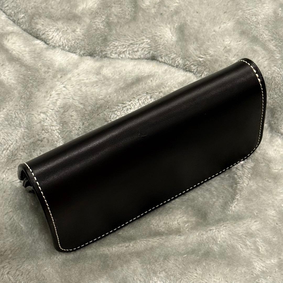 ⭐️新品未使用⭐️　KC’s　ケーシーズ　長財布　二つ折り　ブラック　レザー