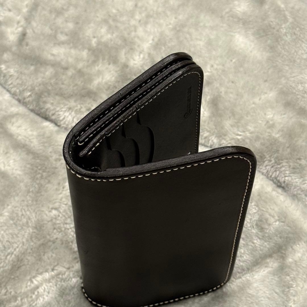 ⭐️新品未使用⭐️　KC’s　ケーシーズ　長財布　二つ折り　ブラック　レザー