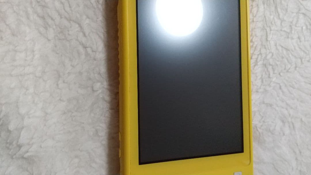 Nintendo Switch Lite イエロー 動作品 肉球カバーアダプター