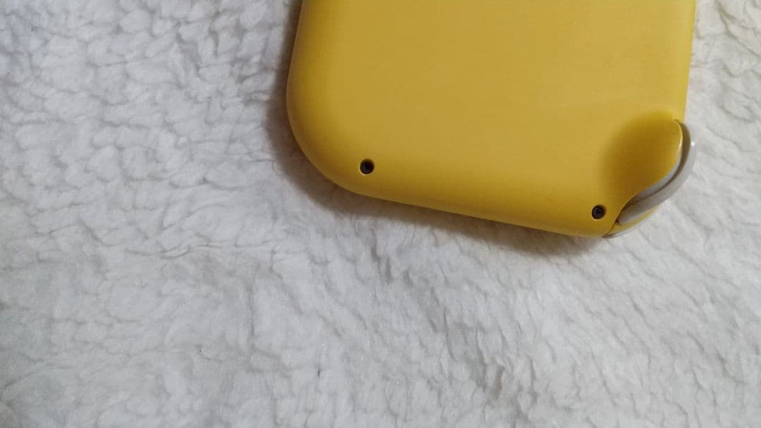 Nintendo Switch Lite イエロー 動作品 肉球カバーアダプター