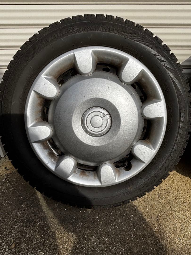 ②ムーヴ キャンバス　155/65R14 ２本スタッドレス