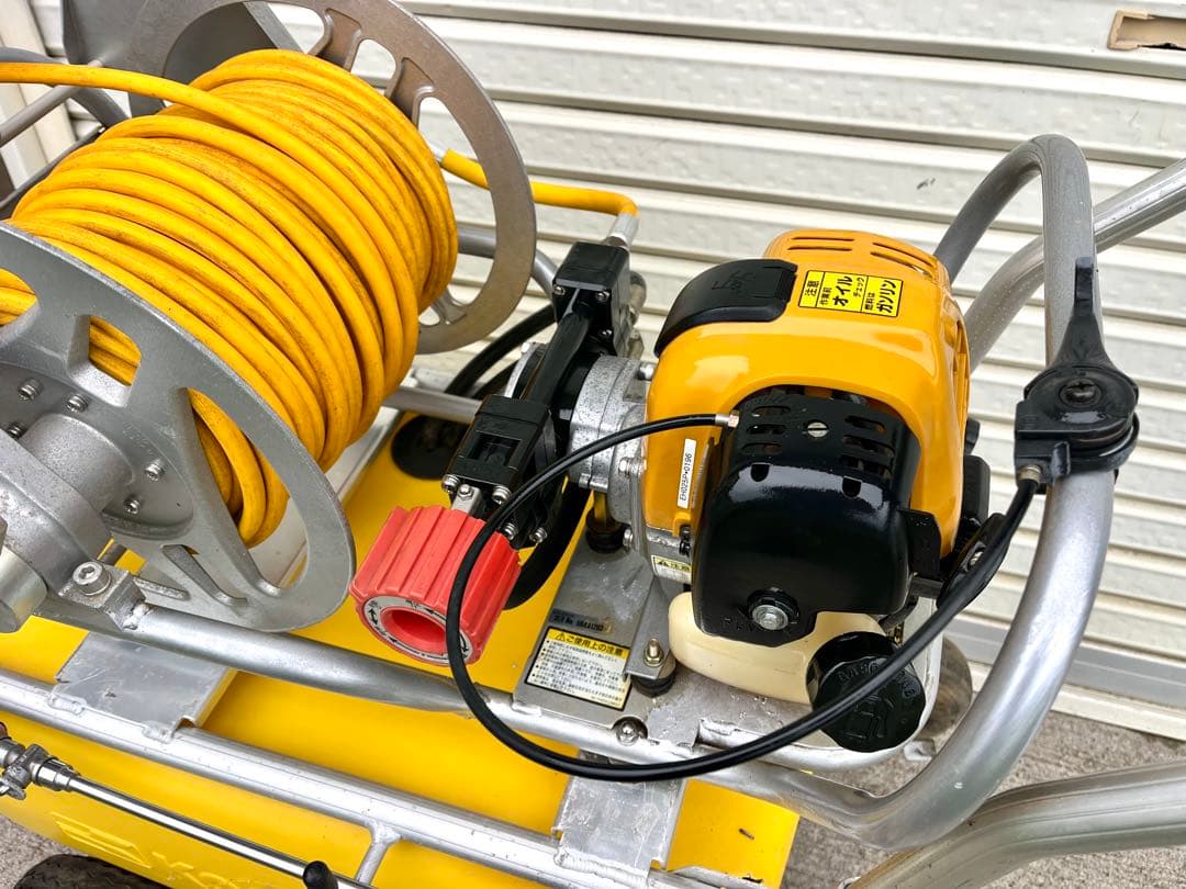 工進KV-ER50 エンジン噴霧機タンクホースフルセット　消毒　散水　稼働品