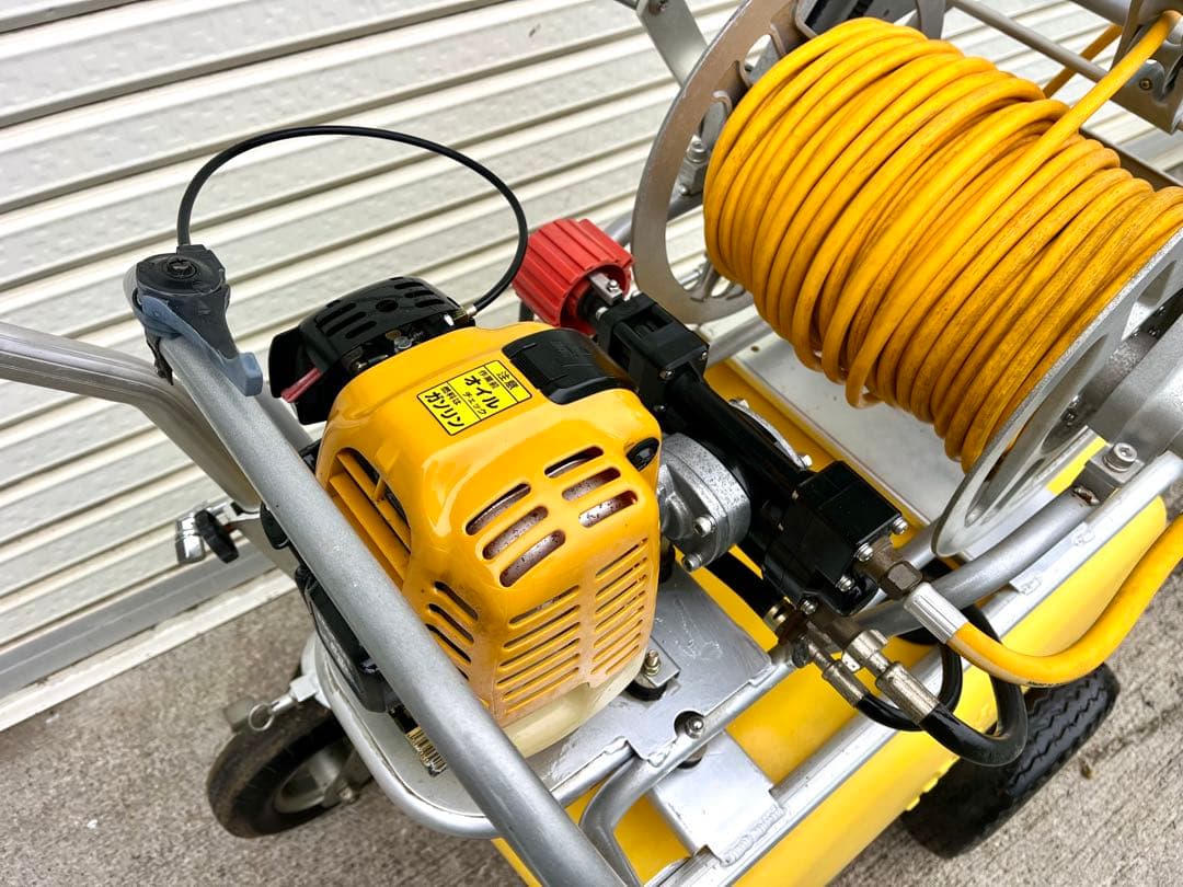 工進KV-ER50 エンジン噴霧機タンクホースフルセット　消毒　散水　稼働品