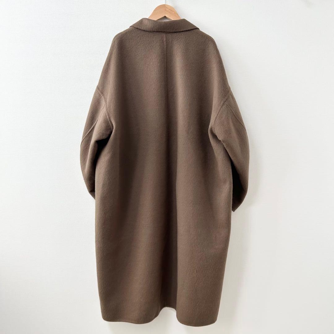 2025AW✨Deuxieme Classe ウールアンゴラ リバーコート　36