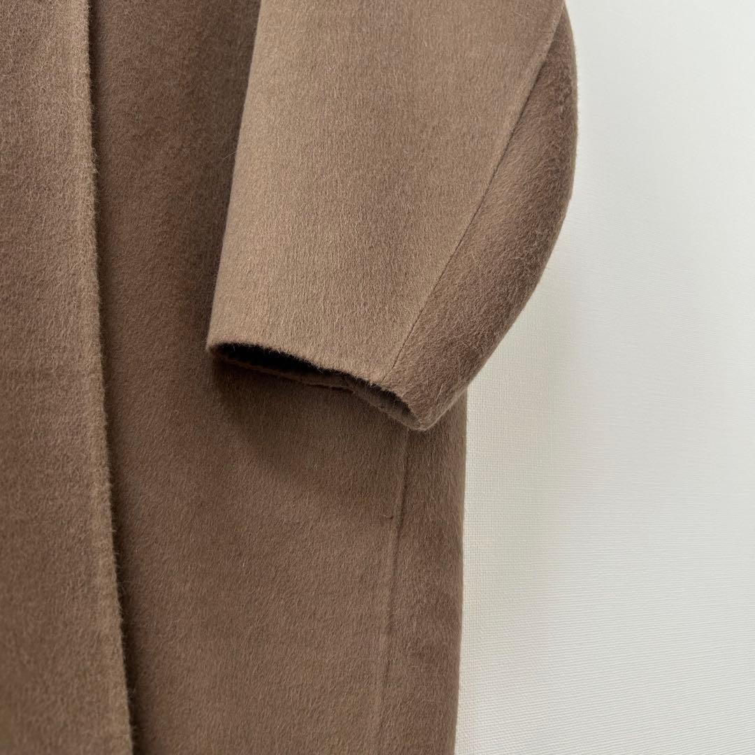 2025AW✨Deuxieme Classe ウールアンゴラ リバーコート　36