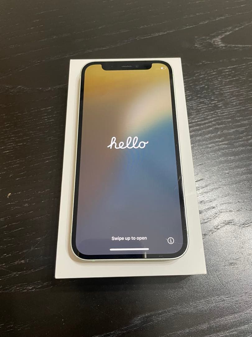Apple iPhone 12mini グリーン 充電ケーブル付き