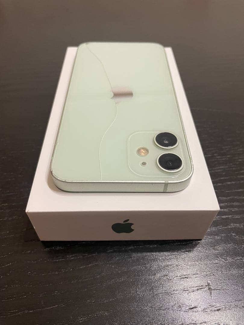 Apple iPhone 12mini グリーン 充電ケーブル付き
