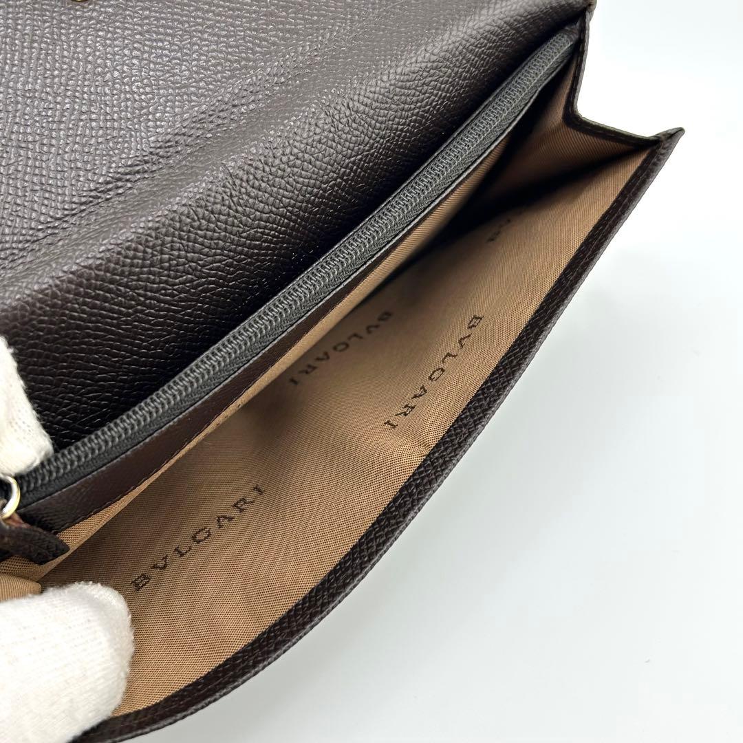✨極上美品・付属品完備✨　BVLGARI 長財布　クラシコ　本革　レザー