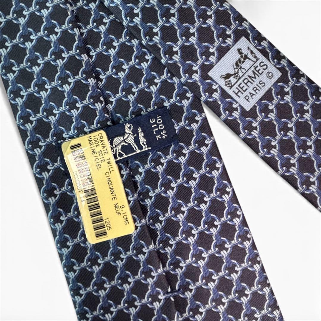 HERMES ヘルメス 新品 ネクタイ 箱付き