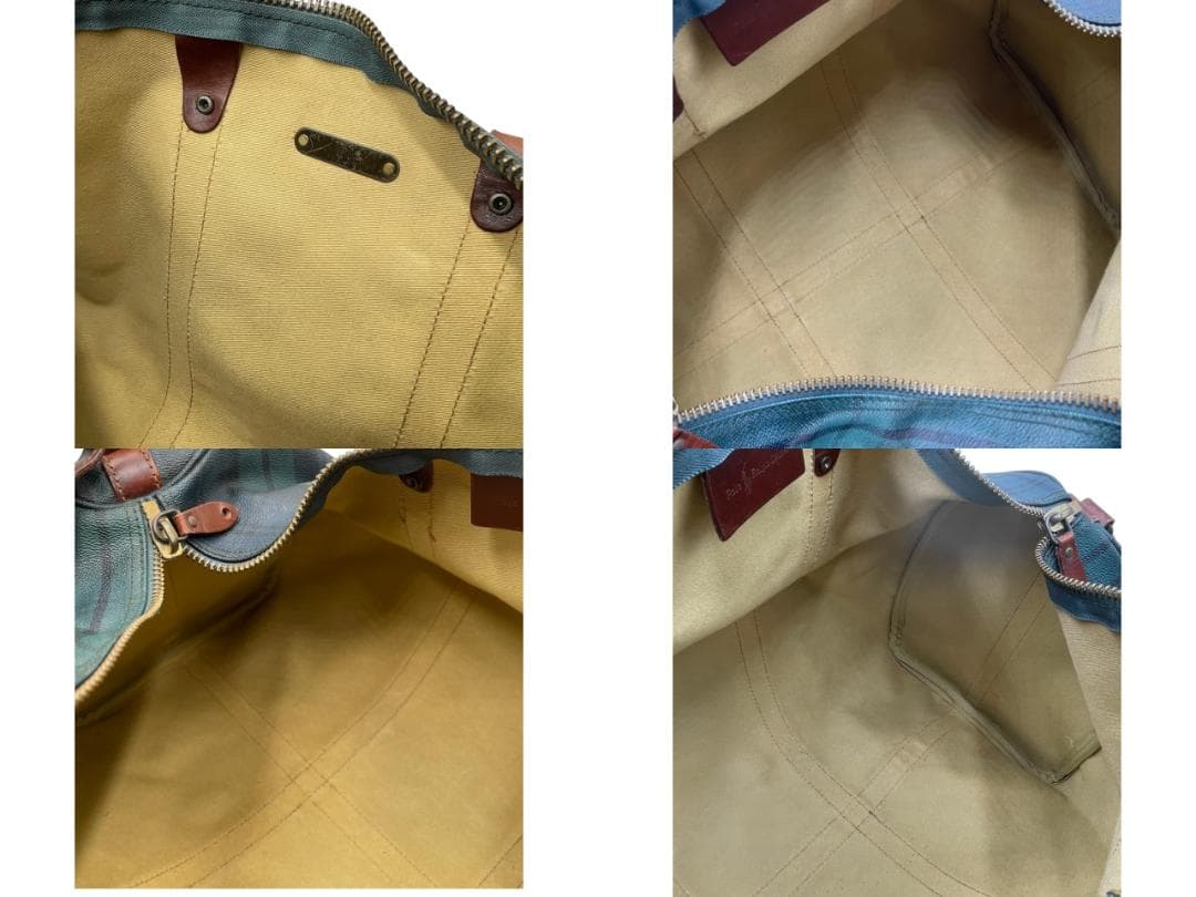 Polo Ralph Lauren ブラックウォッチ 2way ボストンバッグ